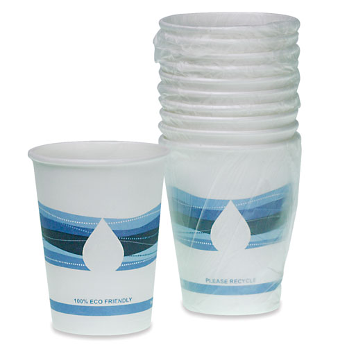 9 oz. Disposable Wrapped Paper Cup 900/cs