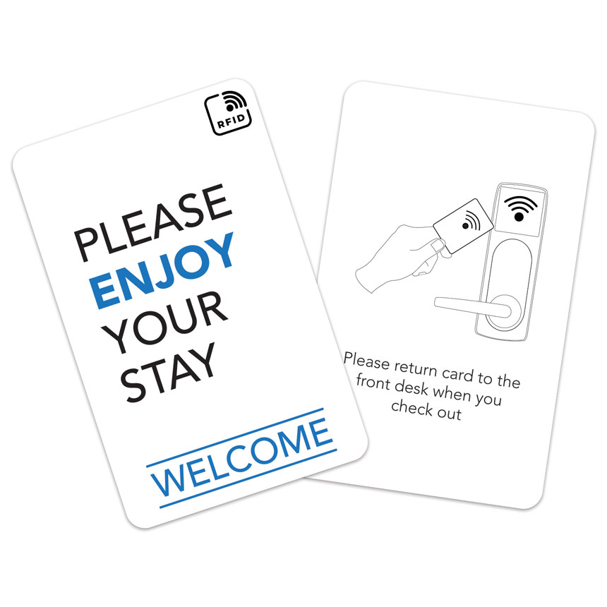 Hotel RFID KEYCARDS Pack of 200 Cards 