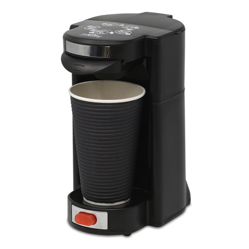 1 Cup Pod Coffee Maker Black - 8 oz. Capacity