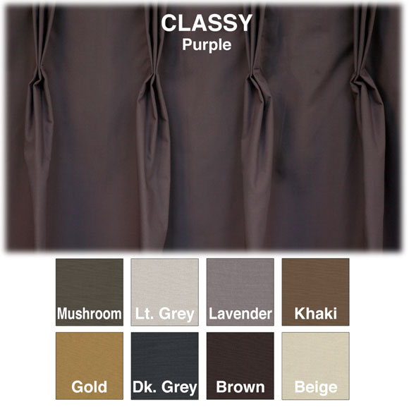 Classy hotel drapery collection Classy