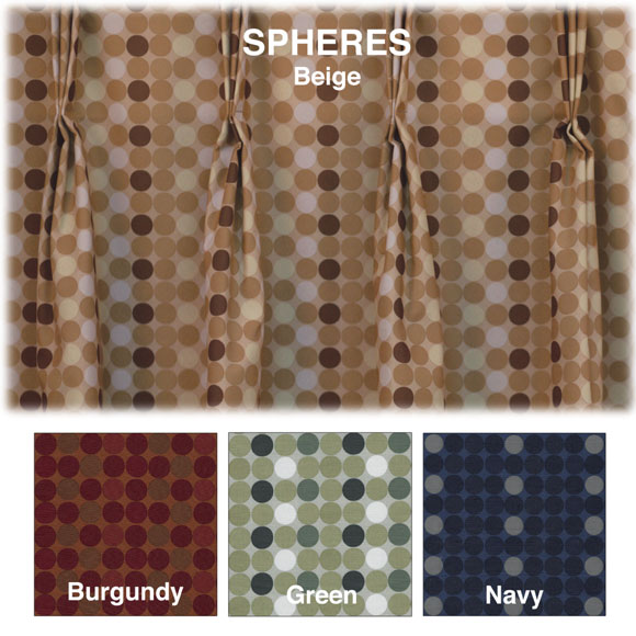 Spheres hotel drapery collection Sphere